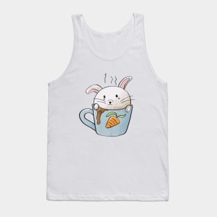 Cute rabbit in mug Tank Top